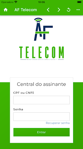 AF Telecom Screen 3