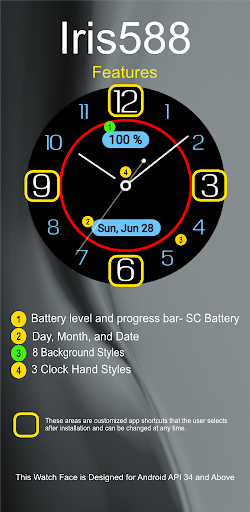 Iris588 Classic Analog Watch screenshot 6