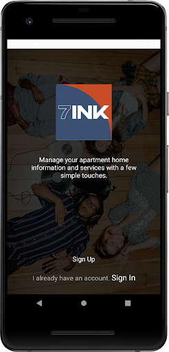 Android application 7INK Inclusive Living screenshort