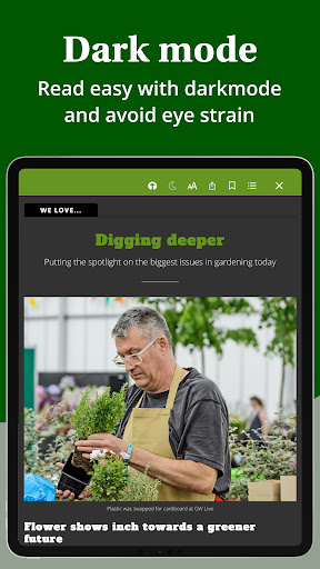 Screenshot of BBC Gardeners' World Magazine