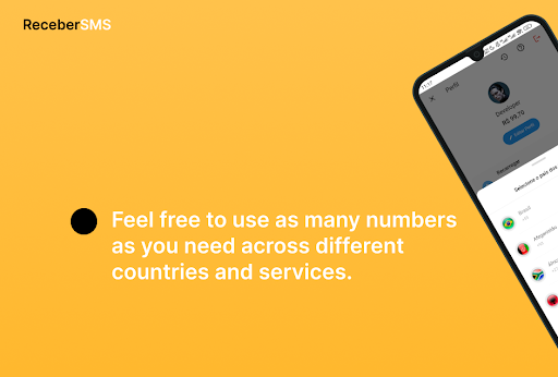 Receber SMS - Temp Numbers Screenshot 3 - AppWisp.com