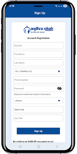 App screenshot