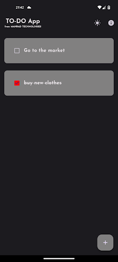 To-Do App Screen 2