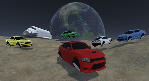 Android application Space Car Charger Drag Racing screenshort