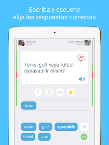 Captura de Pantalla 12 Aprender Turco - LinGo Play android