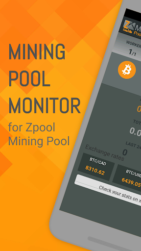 Android application Mining Monitor 4 Zpool screenshort