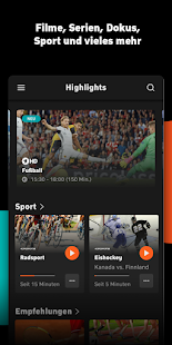 Zattoo - TV Streaming App Screenshot