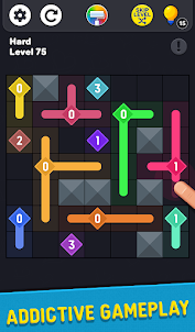 Color Fill Line - Block Puzzle
