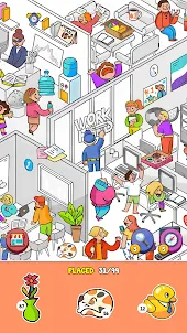 Sticker Book: Coloring Puzzle