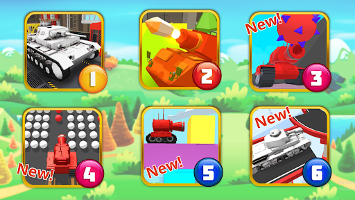 Animated puzzles tank Screen 2