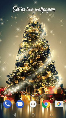 クリスマスツリー ライブ壁紙 新年の画像 Androidアプリ Applion