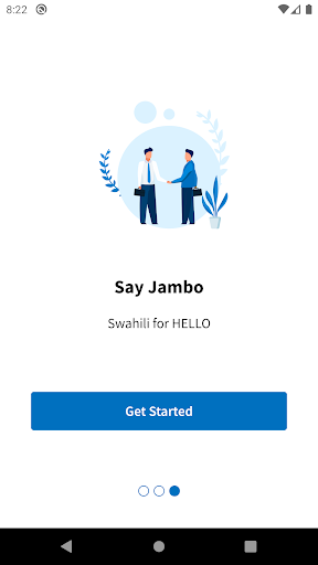 Android application Jambo App screenshort