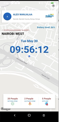zuku Sales Force Screen 2