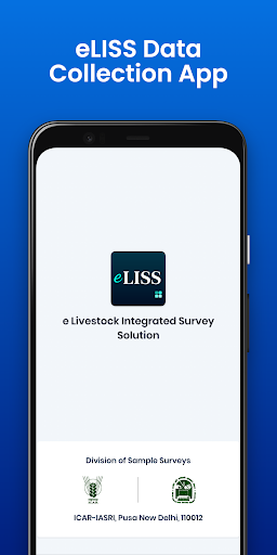 Android application eLISS Data Collection App screenshort