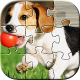 Dog Puzzles - Play Family Games with kids icon