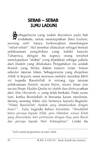 Ilmu Laduni Buah Ibadah Screen 3