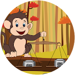 Monkey measuring Weights - lev