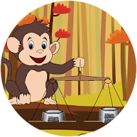 Monkey measuring Weights - lev