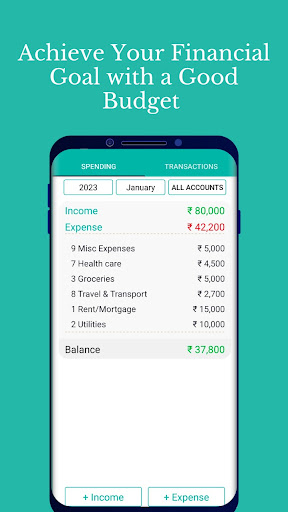 Budget Likho Screen 3