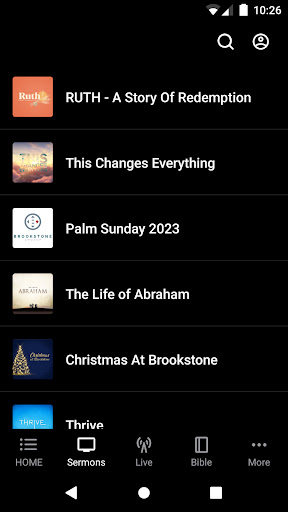 Brookstone Baptist Church Screen 2