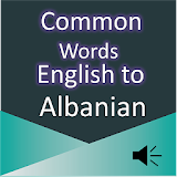 Common Word English  Albanian icon