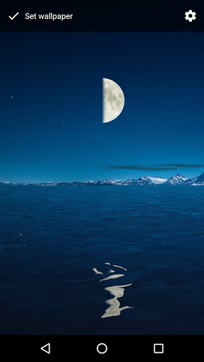 Moon Over Water Live Wallpaper By Evgeny Fedorischenko Google Play Japan Searchman App Data Information