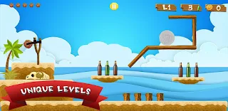 Slingshot Bottle Shooting Game - Screenshot 3