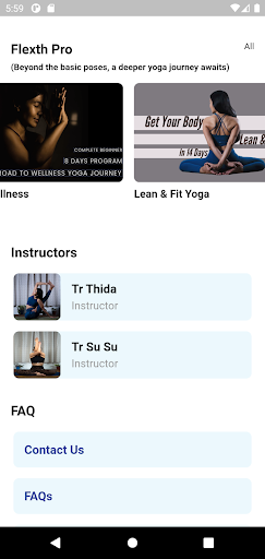 Flexth Yoga Screen 2