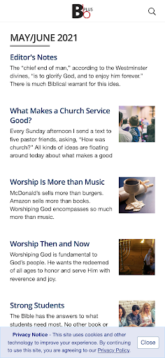 Baptist Bulletin Screenshot 1 - AppWisp.com