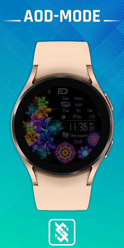 BFF4-Neon Art Animation Flower screenshot 2