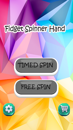 Android application Fidget Spinner Hand screenshort