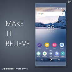 XPERIA ON™| M Silver テーマのおすすめ画像3