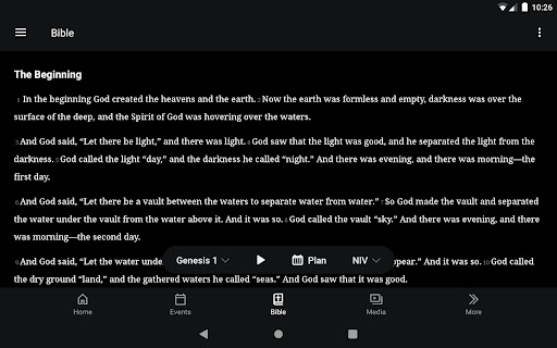 Screenshot of City Church Madison