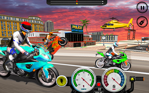 Real Moto Bike Racing Games screenshots 2