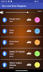 Horn and Siren Ringtone