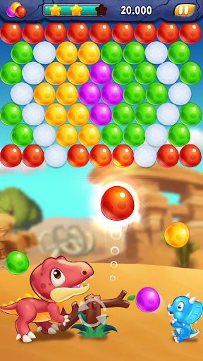 Dino bubble pop Island Screen 2