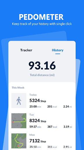 Step Counter Calories Tracker Screenshot 4 - AppWisp.com