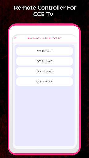 Remote Controller For CCE TV Screen 2