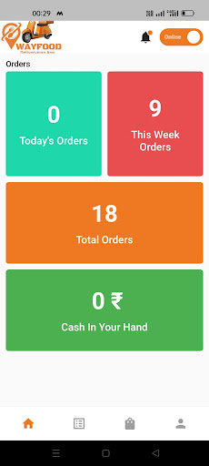 Wayfood Delivery Screen 2
