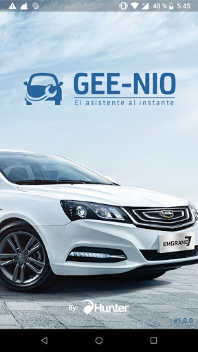Android application GEE-NIO screenshort