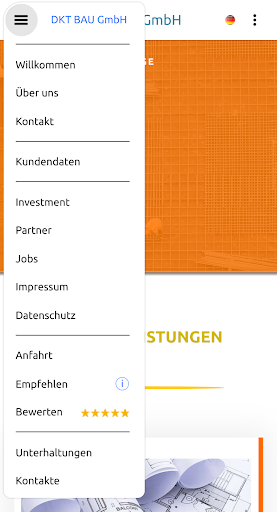 DKT BAU GmbH - build and trade Screen 2