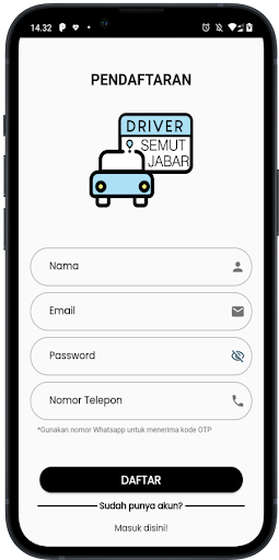 Driver Semut Jabar Screen 2