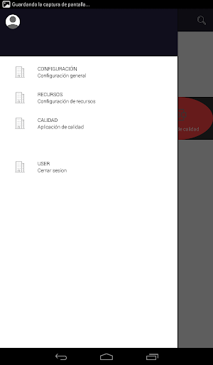 Android application Biometric Application screenshort