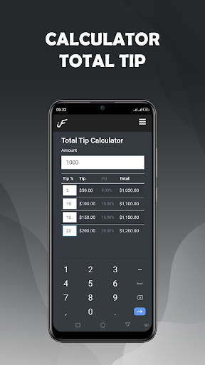 Calculator Total Tip Screen 3
