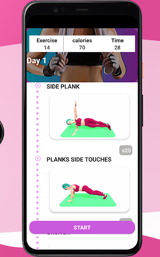 Lose belly fat at home