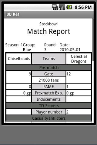 Android application BB Ref screenshort