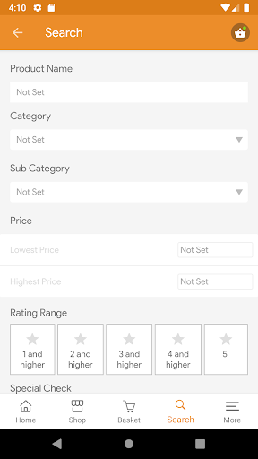 Demo App multi vendor wordpres