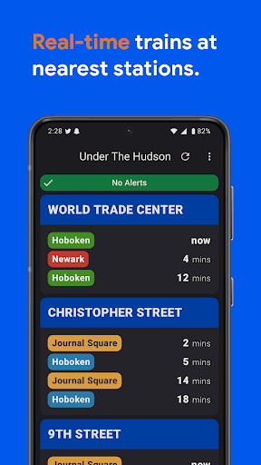 Android application Under The Hudson screenshort