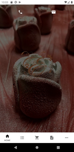 Android application Dolceria Elena screenshort