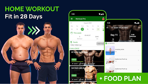 Home Workout - Fit in 28 Days - Health & Fitness - apps